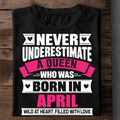 004-15- Never Underestimate A Queen - April