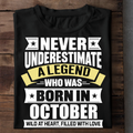 010-16- Never Underestimate A Legend - October