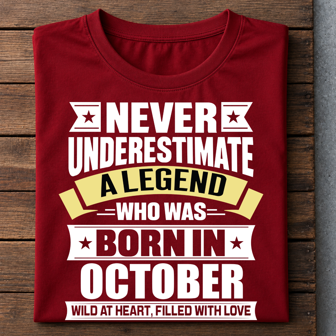 010-16- Never Underestimate A Legend - October
