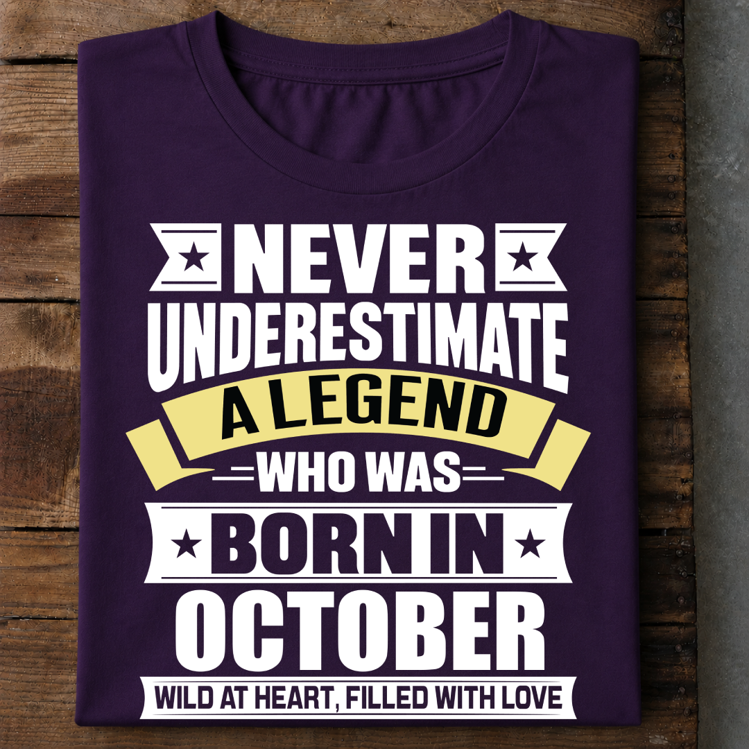 010-16- Never Underestimate A Legend - October