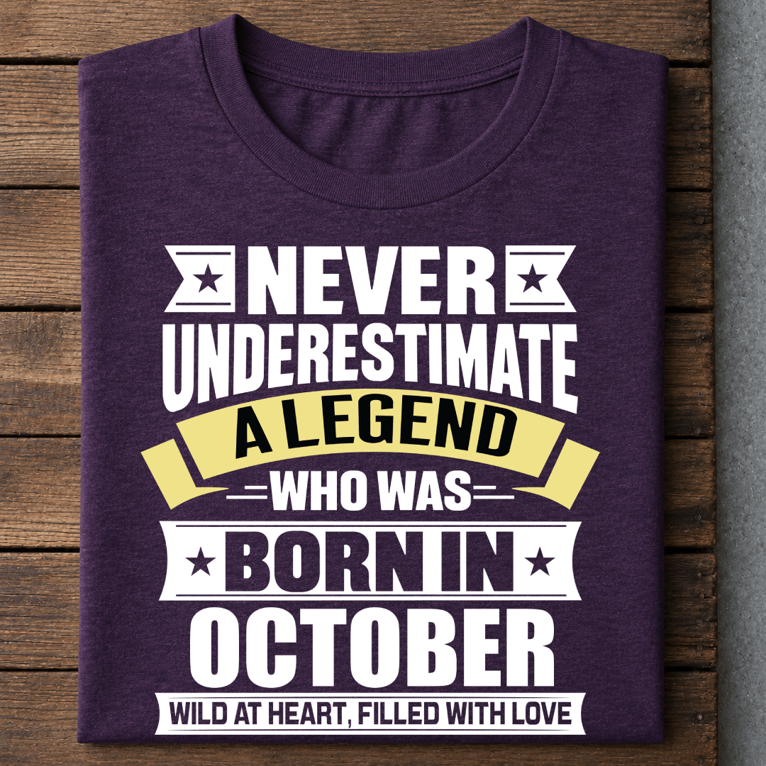 010-16- Never Underestimate A Legend - October