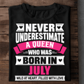 007-15- Never Underestimate A Queen - July