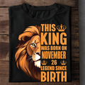 011-18- Legend Since Birth November 26