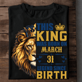 003-02- This King – March 31